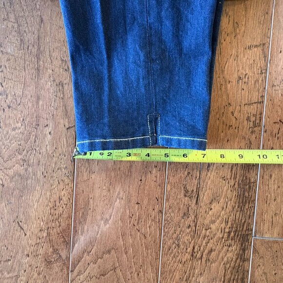 La Vie Rebecca Taylor Belted Denim Jeans Size 28. NWOT. - Picture 9 of 9